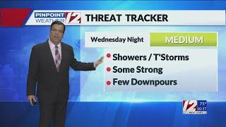 WPRI 12 Weather Now 6/25/24  Showers/Thunder Wednesday Night
