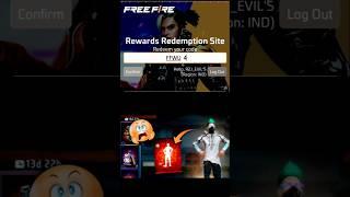 Free Fire New Redeem code 14/october /2024 || #shorts #viral #redeemcode #freefire