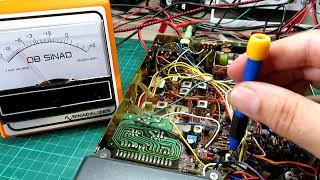 USING YOUR SINADALIZER SINAD METER AND TINYSA TO TUNE A CB RADIO