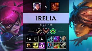 Irelia Mid vs Taliyah - BR Grandmaster Patch 25.04