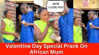 Valentine Day Special Prank On African Mum | This video is so funny