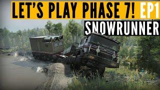 Let's PLAY SnowRunner Phase 7: Supply Depot shenanigans | Episode 1