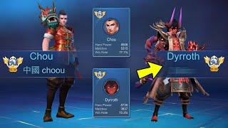 I PLAY WITH THIS YOUTUBER DYRROTH IN RANKED!! is this legit? - Mobile Legends