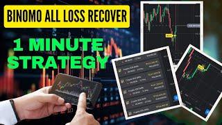 how to recover trading losses | binomo trading strategy | binomo winning trick