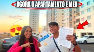 AGORA O APARTAMENTO E MEU  (CHEGOU A ESCRITURA DO CARTÓRIO )