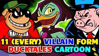 11 (Every) Major Villains From  DuckTales Cartoon - Explored - The Iconic Disney Cartoon!