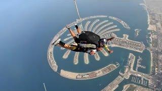 sky diving 13000 feet  hight #skydivedubai #skydive #skydiving #dubai #skydiver #skydivegram