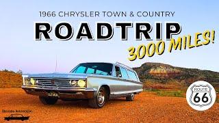 1966 Chrysler Town & Country Road Trip! Route 66! 3000 Miles in a Classic Car. Obsolete Automotive