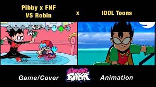 VS Robin “BOSSY” (Teen Titans GO!) | Come Learn With Pibby | GAME x FNF Animation