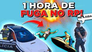 AS MELHORES FUGAS DO PAULINHO O LOKO no GTA RP! (Parte 1) (Modder Clips)