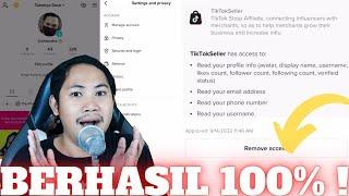 Begini Cara Keluar Program TikTok Affiliate Dari Akun TikTok