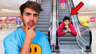 EXTREME HIDE AND SEEK IN A MALL!