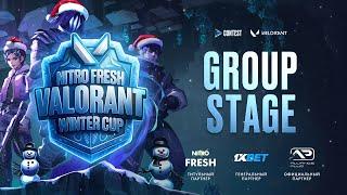 NITRO FRESH VALORANT WINTER CUP | GROUP STAGE | DAY 1