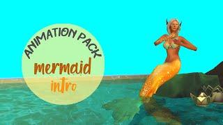 Mermaid Animation Pack | Sims 4