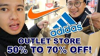 VLOGMAS 5 | NIKE & ADIDAS OUTLET IN KOREA | HAUL | SNEAKER SHOPPING