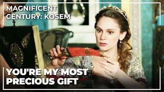 Sultan Murad Gives A Gift To Princess Farya | Magnificent Century: Kosem