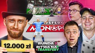 OBRAŹLIWA OFERTA?! TRANSFEROWE MONOPOLY O 12 000 ZŁ | FLASH VS JUNAJTED VS KINETYK