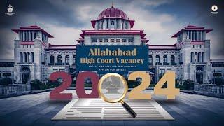 allahabad highcourt new vacancy 2024|ahc vacancy 2024|ahc group c,d vacancy 2024|#allahabadhighcourt