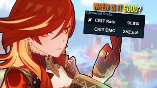 How much Crit Rate or Crit Damage is enough?? | Genshin Impact Guide