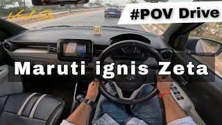 POV Drive | Maruti Suzuki ignis Zeta 2021 1.2 L VVT | 4k | Vansh Cars