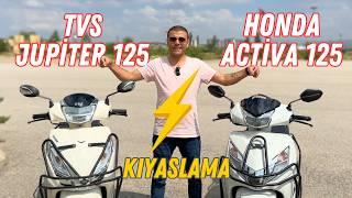 Honda Activa 125 mi Tvs Jupiter 125 mi? | Motosiklet Kıyaslama | Kolaçan