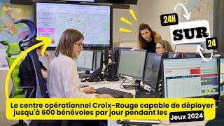 Centre opérationnel Croix-Rouge JO 2024