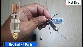 How to Install Upgraded Hotend Kit With Flat Heating Element on Creality K1 3D Printer