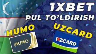 1XBET TO'LDIRISH | HUMO / UZCARD ORQALI PUL KIRITISH