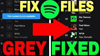 How to Fix Grey Local Files on Spotify: Edit MP3 Details on Windows!