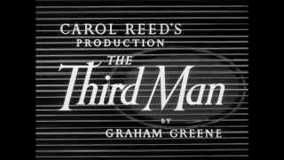 Opening credits, The Third Man