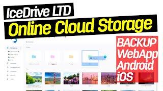 IceDrive Honest Review-Online Cloud Storage-iOS,Android-for PC,photographers,backup,photos,videos