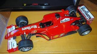 1/18 Michael Schumacher 2001 Marlboro Ferrari F2001 Hungary Gp - Hotwheels Elite F1 Diecast Review