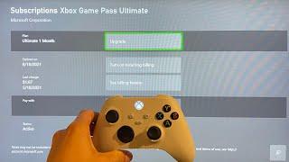 Xbox Series X/S: How to Extend/Cancel Xbox Live Gold & Game Pass Subscription Tutorial! (2023 NEW)