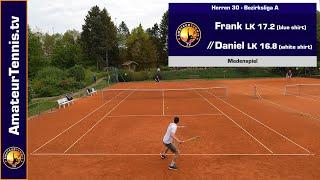 1. Medenspiel 2023 | Amateur Tennis Match | Frank vs Daniel | LK 16.8 vs LK 17.2 (NTRP 3.5)