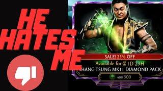 Will I finally lift the SHANG TSUNG curse? MK11 Shang pack opening! MK Mobile