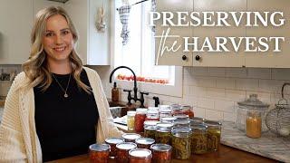 A Full Day of Canning | Preserving The Harvest