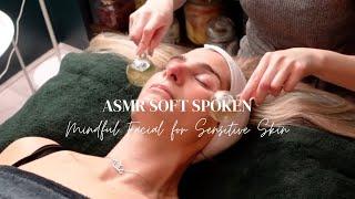 ASMR The perfect facial for Sensitive skin on Vicky | Calming Products & Ice globes (AD FLEXISPOT)