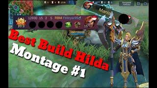 Best build One Hit One kil || Montage Hilda #1 Mobile legend