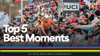 Top 5 Best Moments | 2024 UCI Cyclo-cross World Championships