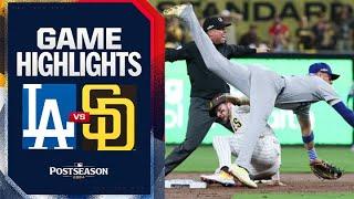 Dodgers vs. Padres NLDS Game 3 Highlights (10/8/24) | MLB Highlights