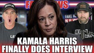 Kamala Harris Finally Does Sit-Down Interview - Drinkin' Bros Fake News 338