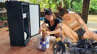 Mechanic girl -m:restore and repair a supercar and a giant water purifier