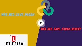 Difference between web_reg_save_param_regex vs web_reg_save_param in LoadRunner | Littles Law #lr