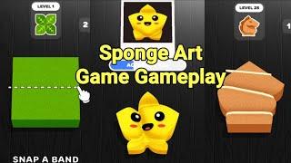 Sponge Art Game Gameplay