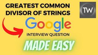 Greatest Common Divisor of Strings | Leetcode - 1071 | Python