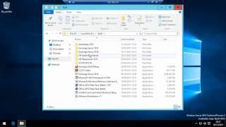 Installation & the Tour of Microsoft Exchange Server 2016