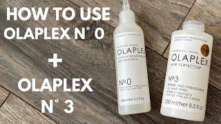 HOW TO APPLY OLAPLEX Nº 0 - BOND BUILDING TREATMENT