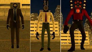 New Upgraded Boomboxman, Speakerman, Speakerman Mecha Boss Vs All SKibidi Toilet Bosses In Gmod