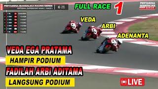 ROUND 3 RACE 1 I VEDA Hampir Podium, ARBI Podium 2 I Pertamina Mandalika 2024 #vedaegapratama