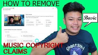 Paano Alisin ang Music Copyright Claim sa Video mo sa Youtube?!